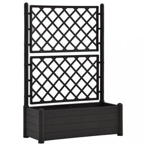 Záhradný kvetináč s treláží 100x43x142 cm PP Dekorhome vyobraziť