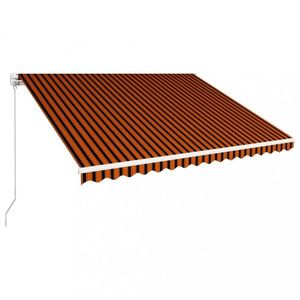 Ručne zaťahovací markíza 450x300 cm Dekorhome vyobraziť