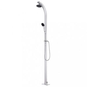 Záhradná sprcha 215 cm strieborná Dekorhome vyobraziť