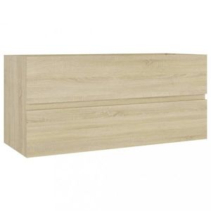 Skrinka pod umývadlo 100 cm Dekorhome Betón vyobraziť