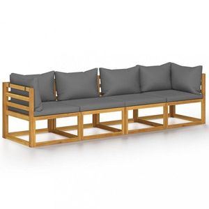 Záhradná pohovka 4 ks BARBORA Dekorhome vyobraziť