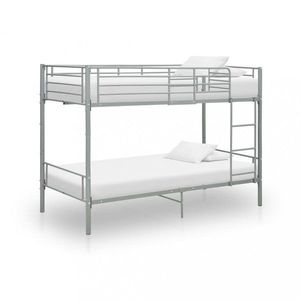 Poschodová posteľ 90x200 cm kov Dekorhome vyobraziť