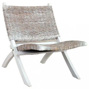 Relaxačné kreslo ratan / mahagón Dekorhome vyobraziť