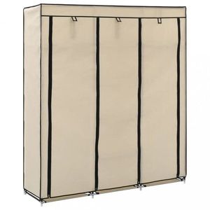 Šatníkový organizér látka / plast Dekorhome vyobraziť