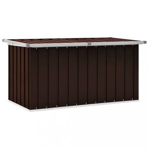 Záhradný úložný box 129x67x65 cm oceľ Dekorhome vyobraziť