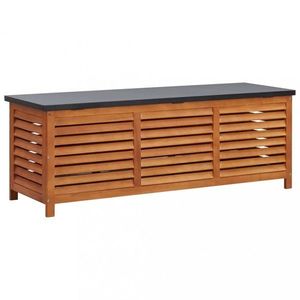 Záhradný úložný box 150x50x55 cm eukalyptus Dekorhome vyobraziť