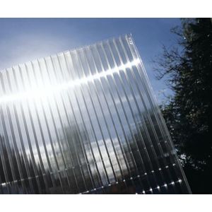 Hliníková pergola 3, 12 x 3 m biela / polykarbonát Dekorhome vyobraziť