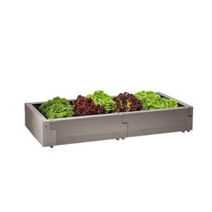 Vyvýšený záhon 60 x130 cm plast Dekorhome vyobraziť