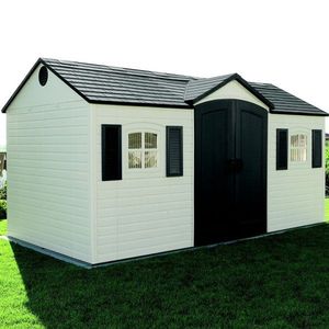 Plastový záhradný domček 457 x 244 cm Dekorhome vyobraziť