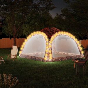Párty stan s LED svetlami 3, 6x3, 6 m Dekorhome vyobraziť