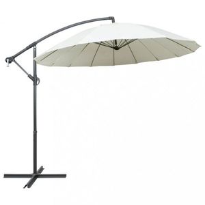 Závesný slnečník Ø 300 cm hliníková tyč Dekorhome vyobraziť