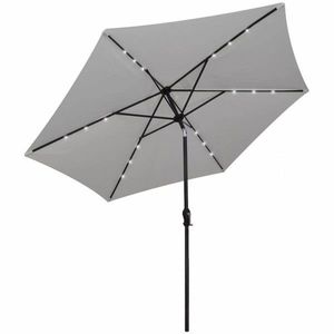 Závesný slnečník s LED Ø 300 cm vyobraziť