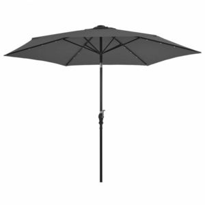 Závesný slnečník s LED Ø 300 cm vyobraziť