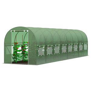 Záhradný fóliovník 3x8m zelená vyobraziť