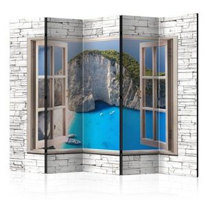 Paraván Azure Paradise II Dekorhome vyobraziť