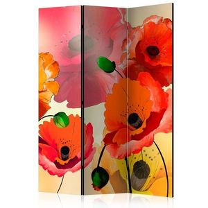Paraván Velvet poppies Dekorhome vyobraziť