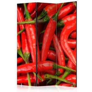 Paraván Chili pepper - background Dekorhome vyobraziť