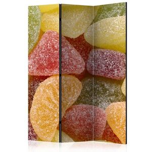 Paraván Tasty fruit jellies Dekorhome vyobraziť
