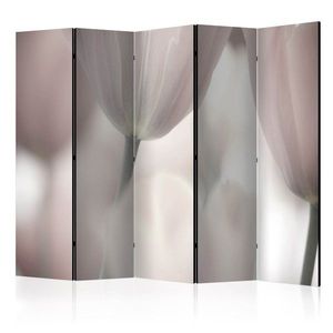 Paraván Tulips fine art - black and white Dekorhome vyobraziť
