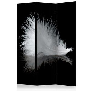 Paraván White feather Dekorhome vyobraziť