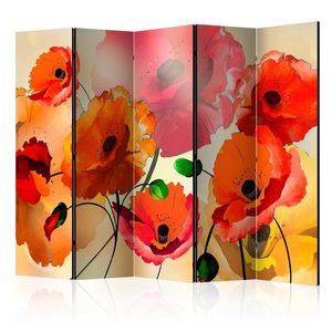 Paraván Velvet Poppies Dekorhome vyobraziť