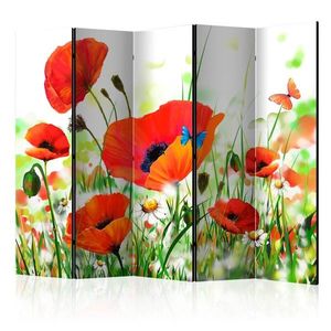 Paraván Country poppies Dekorhome vyobraziť