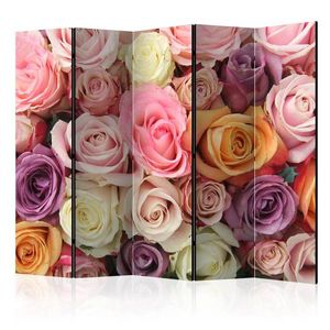 Paraván Pastel roses Dekorhome vyobraziť