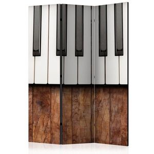 Paraván Inspired by Chopin - mahogany Dekorhome vyobraziť