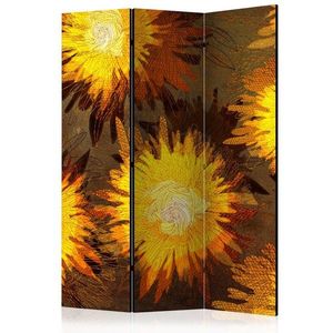Paraván Sunflower dance Dekorhome vyobraziť