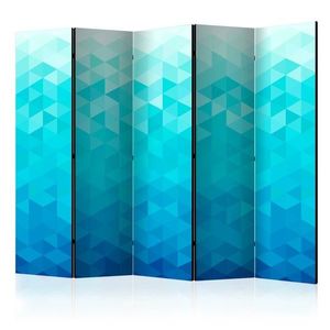 Paraván Azure pixel Dekorehome vyobraziť