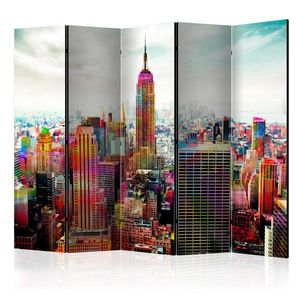 Paraván Colors of New York City Dekorhome vyobraziť