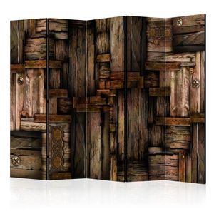 Paraván Wooden puzzle Dekorhome vyobraziť