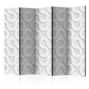 Paraván Grey Spirals Dekorhome vyobraziť