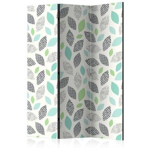 Paraván Patterned Leaves Dekorhome vyobraziť