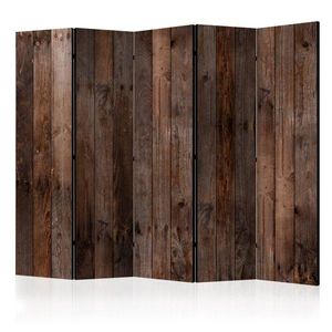 Paraván Wooden Hut Dekorhome vyobraziť