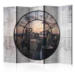 Paraván NYC Time Zone Dekorhome vyobraziť