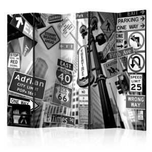 Paraván Roads to Manhattan Dekorhome vyobraziť