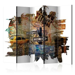 Paraván New York Collage Dekorhome vyobraziť