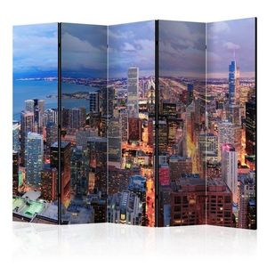 Paraván Illuminated Chicago Dekorhome vyobraziť
