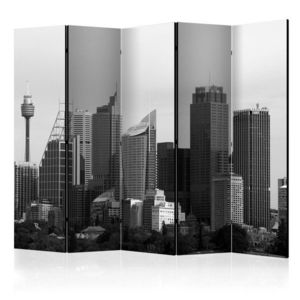 Paraván Skyscrapers in Sydney Dekorhome vyobraziť