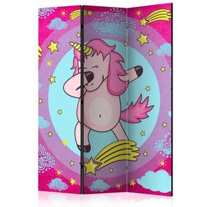 Paraván Dancing Unicorn Dekorhome vyobraziť