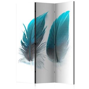 Paraván Blue Feathers Dekorhome vyobraziť