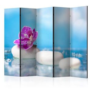 Paraván Pink Orchid and white Zen Stones II Dekorhome vyobraziť