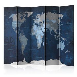 Paraván Dark Blue World Dekorhome vyobraziť