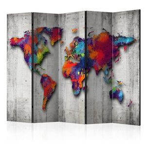 Paraván Concrete World Dekorhome vyobraziť