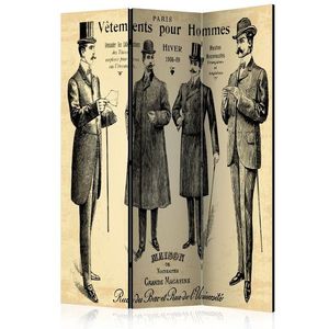 Paraván Vetements pour Homme Dekorhome vyobraziť
