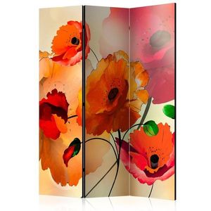 Paraván Velvet Poppies Dekorhome vyobraziť