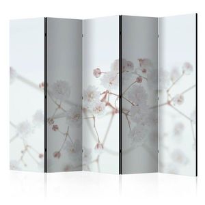 Paraván White Flowers Dekorhome vyobraziť