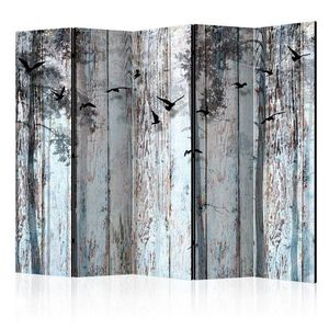 Paraván Rustic Boards Dekorhome vyobraziť