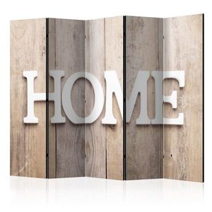 Paraván Home on wooden boards Dekorhome vyobraziť